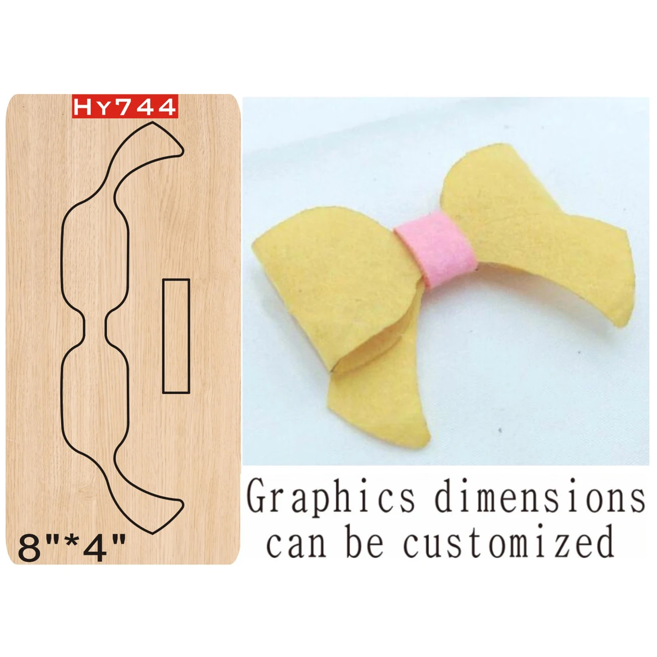 

Bow cutting dies 2019 die cut & wooden dies Suitable for common die cutting machines on the market