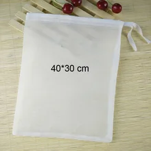 40*30 см домашний пивоваренный инструмент хмелевой фильтр мешок кипячения эффект зернистости пшеницы ячмень вскипятить заторный фильтр мешок ремесло варить