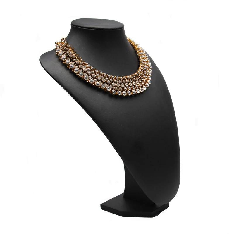 Unique numerous Kate same style crystal necklace with kinds of chain statement necklace za chokers necklace for women dress