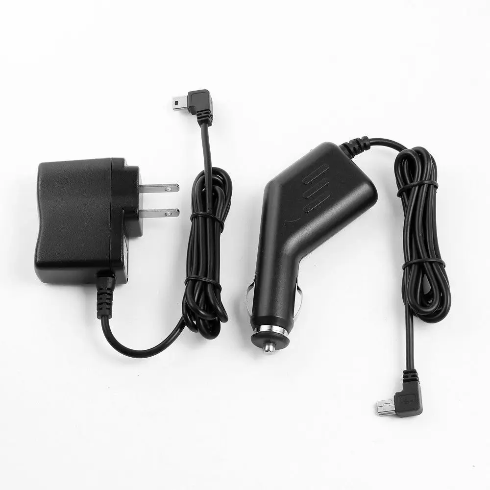 Car Charger +AC/DC Home Wall Power Adapter For Garmin GPS Oregon 600 t/m 650 t/m