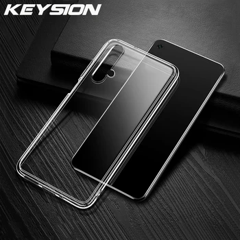 

KEYSION Case for Huawei Honor 20 20 Pro 10 Lite 10i Slim Transparent Silicone Soft Clear TPU Back Cover for Honor 20 Pro V20