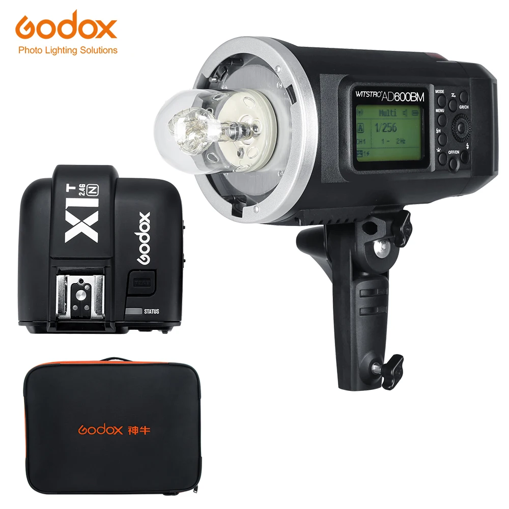 

Godox AD600BM 600W HSS GN87 Bowens Mount Outdoor Flash Light with X1T-N Trigger for Nikon Camera