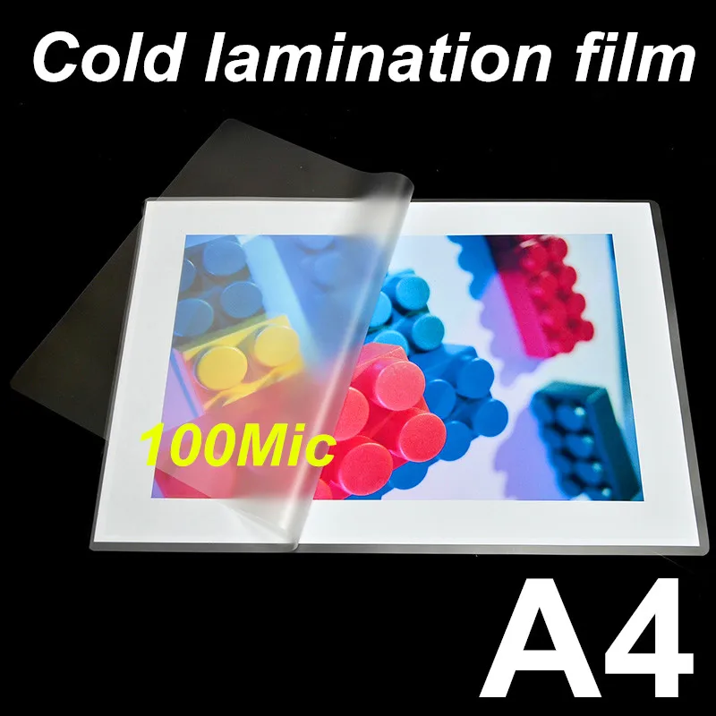 100Mic A4 PET+EVA Extreme Glossy Laminating Film | Компьютеры и офис
