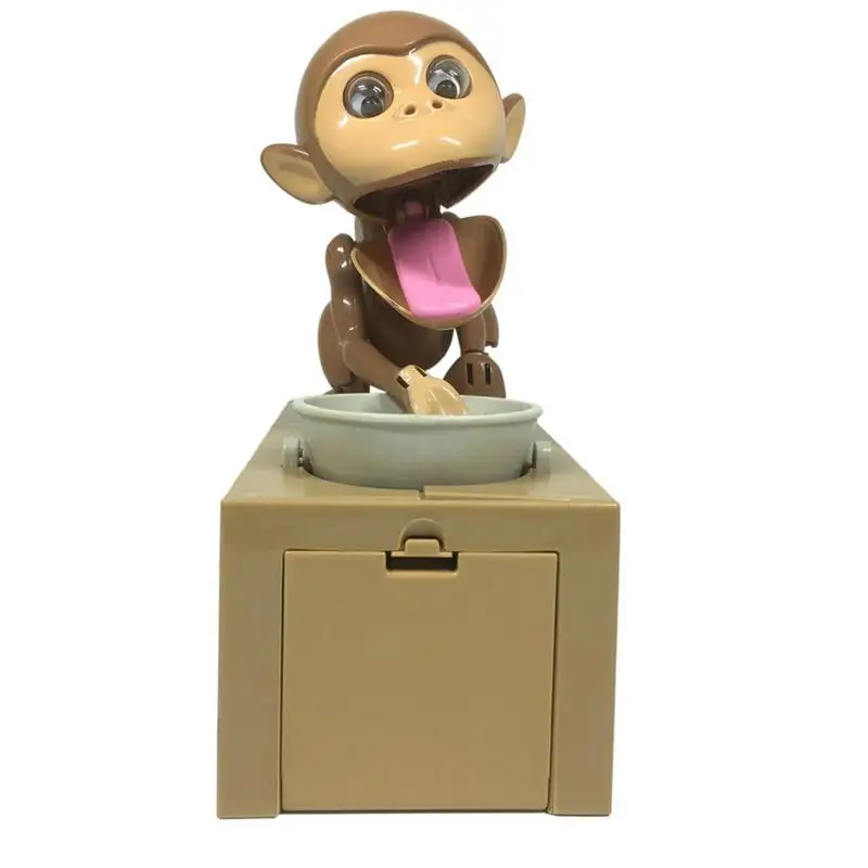 

Monkey Money Bank Monkey Eat Money Boxes Toy Piggy Banks Gift Kids Money Boxes Automatic Stole Coin Piggy Bank Money Saving Box