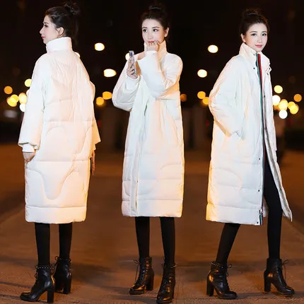 2019 Winter New Down Jacket Medium And long Section Large Size Women's Winter Jackets  Casual Fashion Coat Female (2)