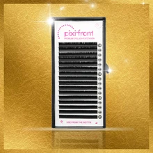 16 рядов Шелковые Ресницы Поддельные Накладные ресницы Расширения макияж 0,05/0,07/0,1/0,15/0,2 мм завивка BCD 8-15 мм