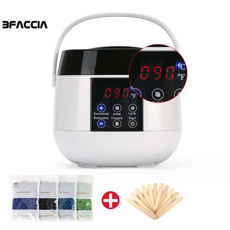 

Hair Removal Tool Smart Professional Warmer Wax Heater SPA Hands Feet Epilator Depilatory Skin Care Paraffin Wax Machine Kit