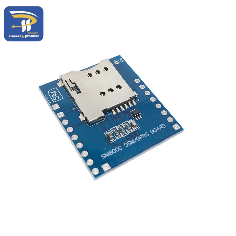 SIM800C GSM GPRS модуль 5 В/3,3 в ttl макетная плата IPEX с Bluetooth и TTS для Arduino STM32 C51