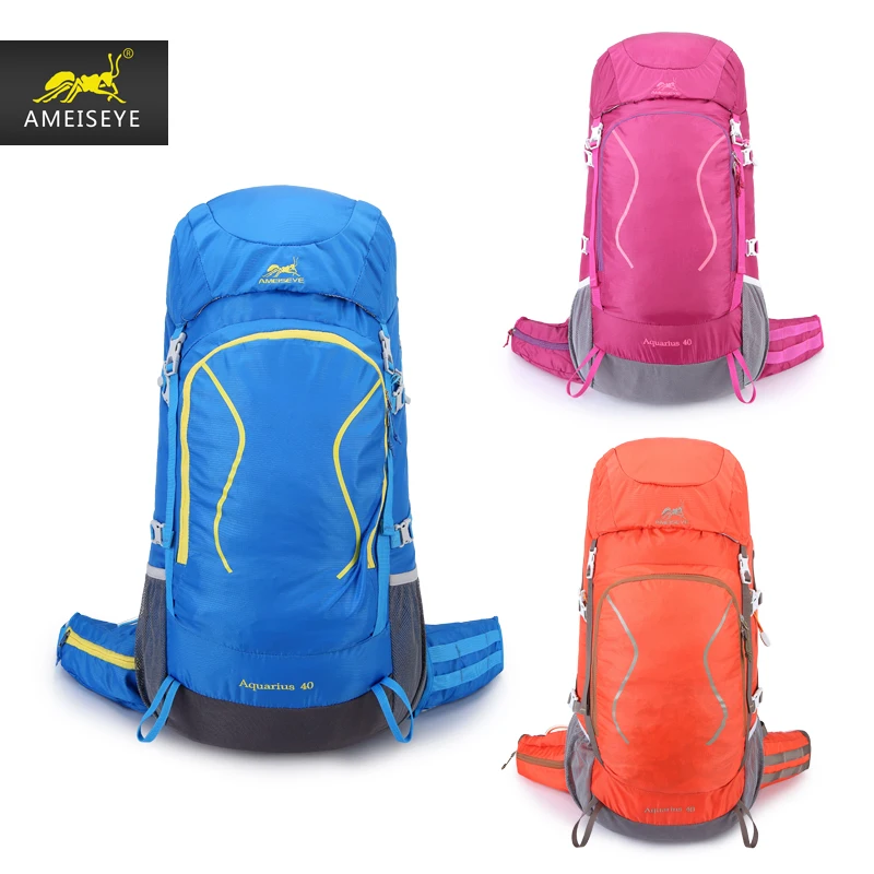 

Outdoor Mountaineering Backpack 40L Large Capacity Backpack Camping Travel Bag Outdoor Shoulder Bag MY4007