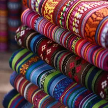 DIY Этническая сумка занавес хлопок лен диван из ткани чехол ткань Текстиль для лоскутных диванов Материалы ткань tissu