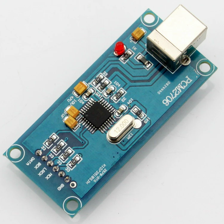 Цифровая аудиокарта USB-дочери PCM2706 с поддержкой ЦАП-декодера I2S | Электроника