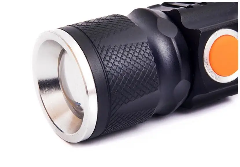 Best 2019 Wosawe T6 LED Bicycle Light Super Light USB Rechargeable Bike Waterproof Built-in Battery Head Front Bike Light Flashlight 12