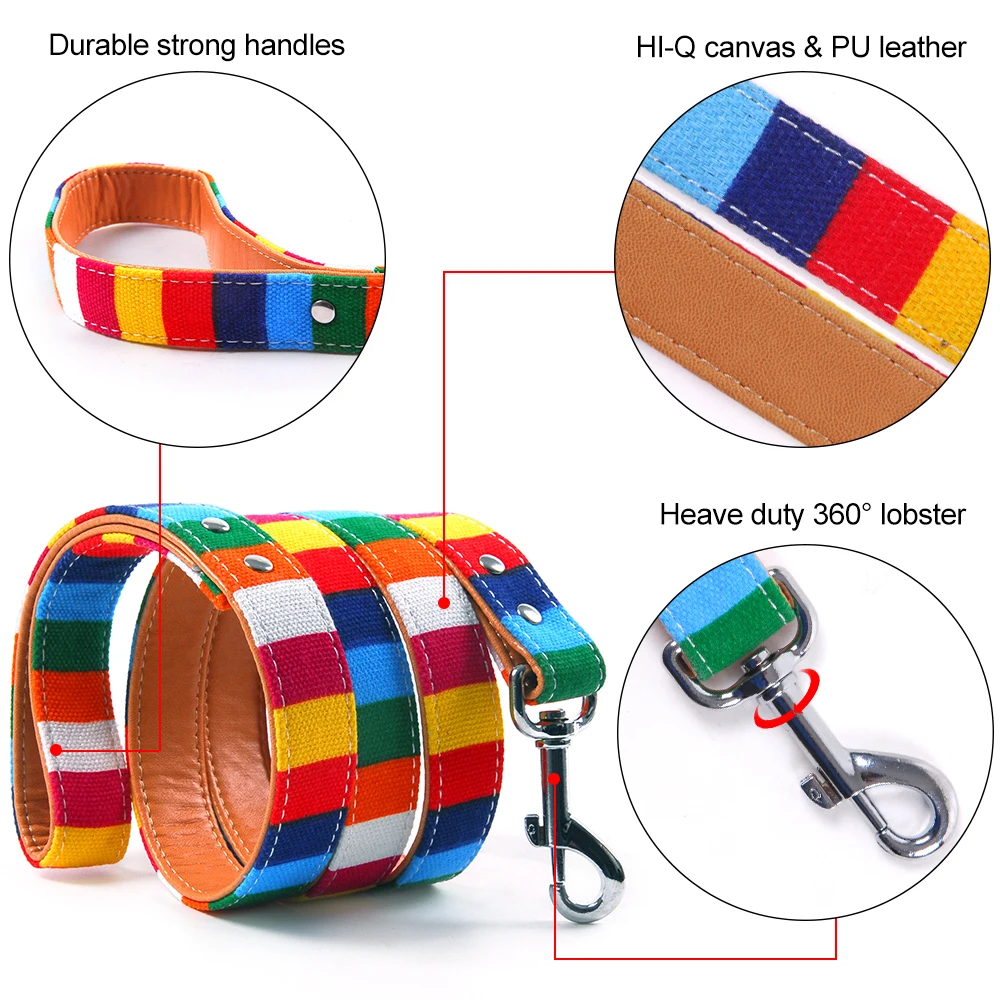 Leash-For-Dogs-Colorful-Striped-Basic-Dog-Leash-Collar-For-Dogs-Puppy-Rope-Dog-Harness-Chihuahua (2)