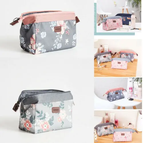 

Fashion Women Cosmetic Makeup Case Bag Box Waterproof Portable Storage Bag AU