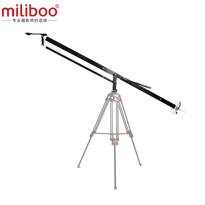  miliboo MYB501 3.1m Aluminum Camera Crane Jib Arm Foldable Extanble Compact 75mm and 65mm Bowl Size