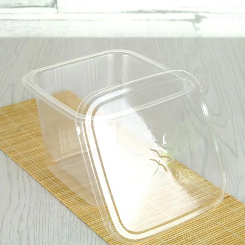1500 наборы мини прозрачные квадратные десертные чашки пластиковые стаканы мусс желе пудинг стакан для Тирамису торт десерты контейнер ZA6558