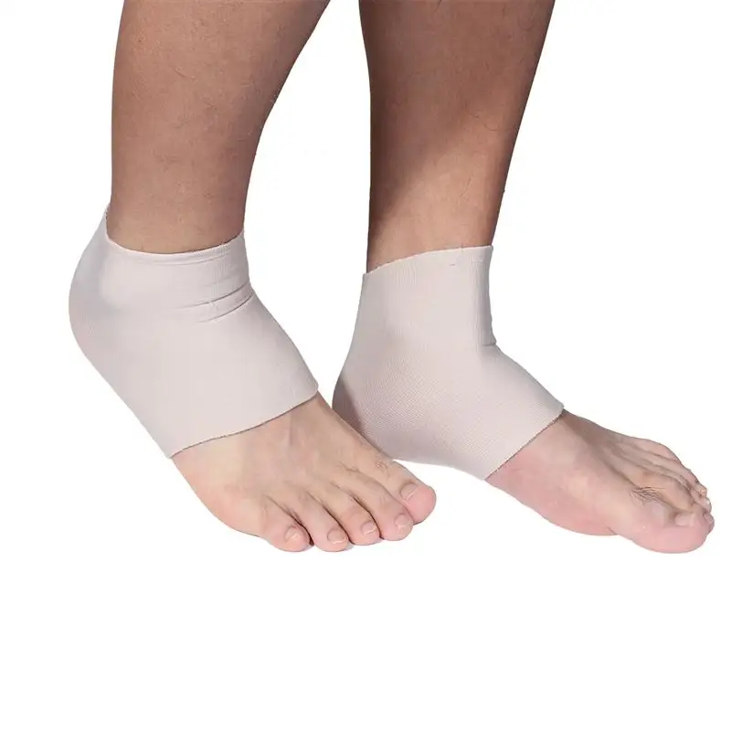 Pair Of Universal Moisturizing Heel Sleeves Protector Socks For Dry Men