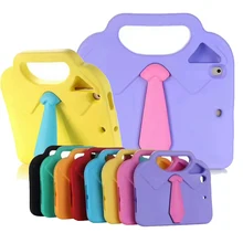 Для iPad Air 1 2 Pro 9,7 чехол милый галстук детский безопасный Броня противоударный сверхпрочный силиконовый Жесткий чехол для планшета для iPad 9,7