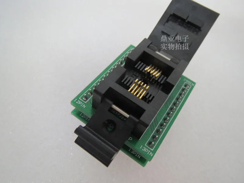 Adaptador de Assento de Teste Banco de Ensaio em Estoque Clamshell Dip Espaçamento 1.0mm Assento Queimando ic Tomada Teste Ic51-0242-310-1 Ssop24 Ssop10 - 8 Computador e Escritório