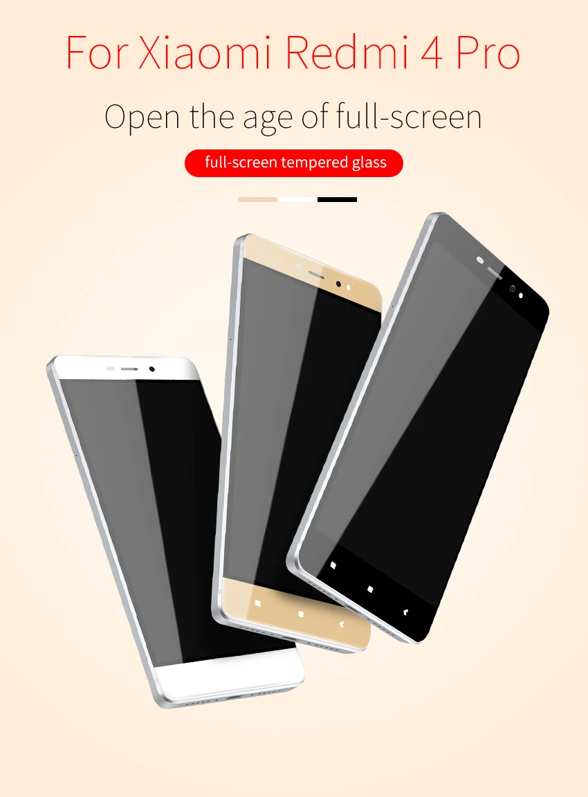 TCICPC для Xiaomi Redmi 4 Pro закаленное стекло 9H HD прозрачное полное покрытие Защитное стекло для Redmi 4 Pro Prime Защитная пленка для экрана