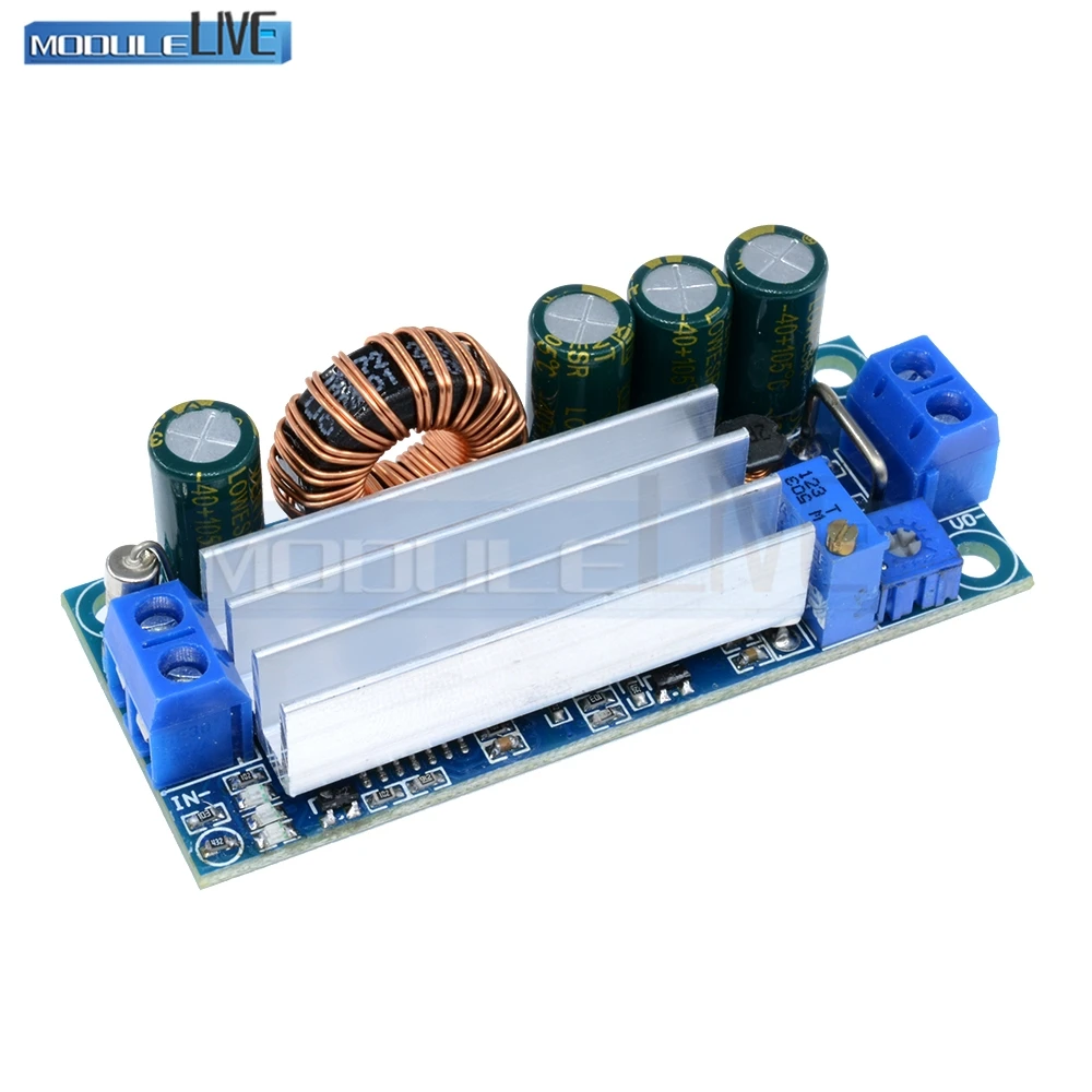 

Power Supply Module DC-DC Converter Auto Step Up Down Constant Current Buck Boost Board 5-30V 3A Overcurrent Protection DC to DC