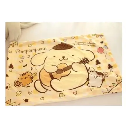 1 шт. 60 см мультфильм Cinnamoroll Pom Purin собака плюшевый чехол для подушки Леди романтический подарок для ребенка сон девочка игрушка - Цвет: Цвет: желтый