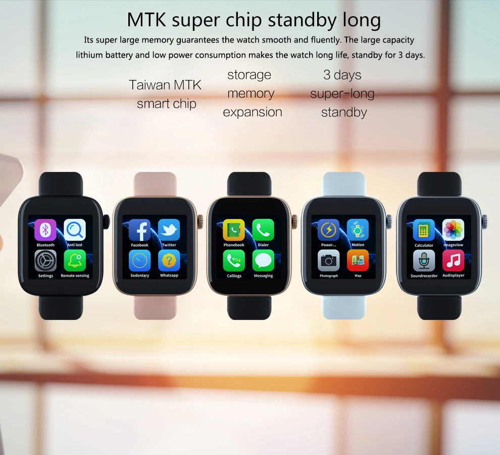 Keoker Смарт часы SIM 2G Android телефон Поддержка TP карта камера видео плеер Bluetooth Вызов сообщение для Apple часы для мужчин и женщин