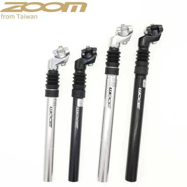 ZOOM Suspension Seatpost 25.4 Shock Absorber damping Alu MTB mountain