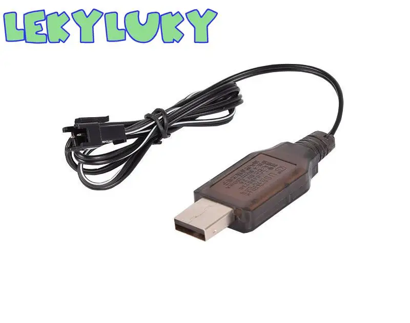 USB-кабель LEKYLUKY 4 8 В штекер SM 2P для никель-металлогидридных и никель-кадмиевых