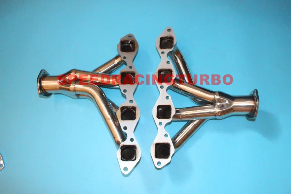 Выхлопной коллектор для CHEVY 427 454 496 502 V8 большой блок из нержавеющей стали уличный