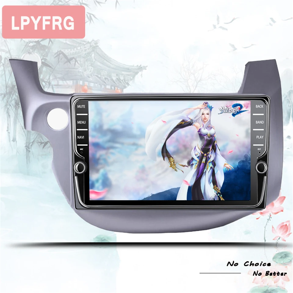 9 &quotAndroid 10 0 автомобильный DVD GPS для HONDA FIT JAZZ 2007 2008 2009 2010 2012 2013 радио видео плеер