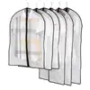 Dust cover Bags For Storing Clothes Garment Suit Vacuum Bag Protector Wardrobe Cloth Hanging Garment Coat Dustproof Storage Bag 5