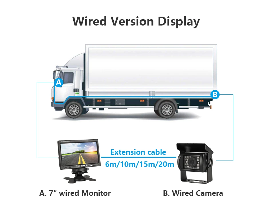 JMCQ " TFT lcd Автомобильный монитор HD дисплей обратная камера парковочная система для автомобиля заднего вида Мониторы с антибликовым покрытием отличное видение для грузовика
