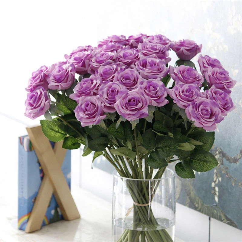 11 шт./лот новые искусственные цветы розовый цветок пиона украшение дома свадебный букет цветы высокого качества