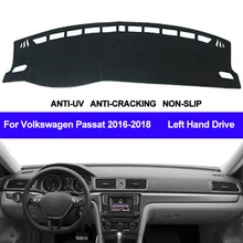 Крышка приборной панели автомобиля тире мат покрытие для приборной панели коврик для панели анти-УФ NON-Slip для Volkswagen VW PASSAT PASSAT B8
