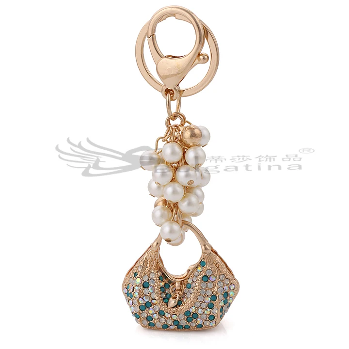 Hot Design 2014 Christmas Fashion Keyrings Jewelry For Sexy Lady/Girls