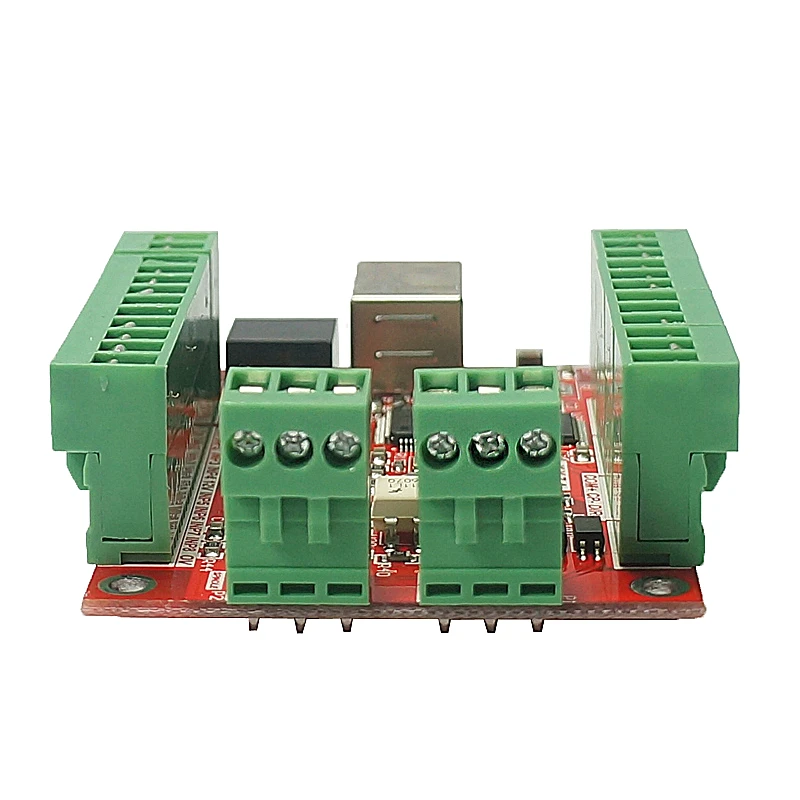 4 Axis 100KHz CNC MACH3 USB Card Smooth Stepper Motor Controller card breakout board for CNC Engraving 12-24V