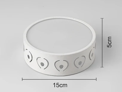 Preise 3W 5W 15W LED Embed Pocken Modellierung Licht Decke Lampe Spot Beleuchtung für Decke Korridor Tür Licht dekoration