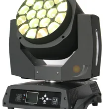 19X15 Вт большие пчелиные глаза, светодиодный движущийся головной свет 4 в 1, светодиодный с зумом, для профессионального DMX512 Dj