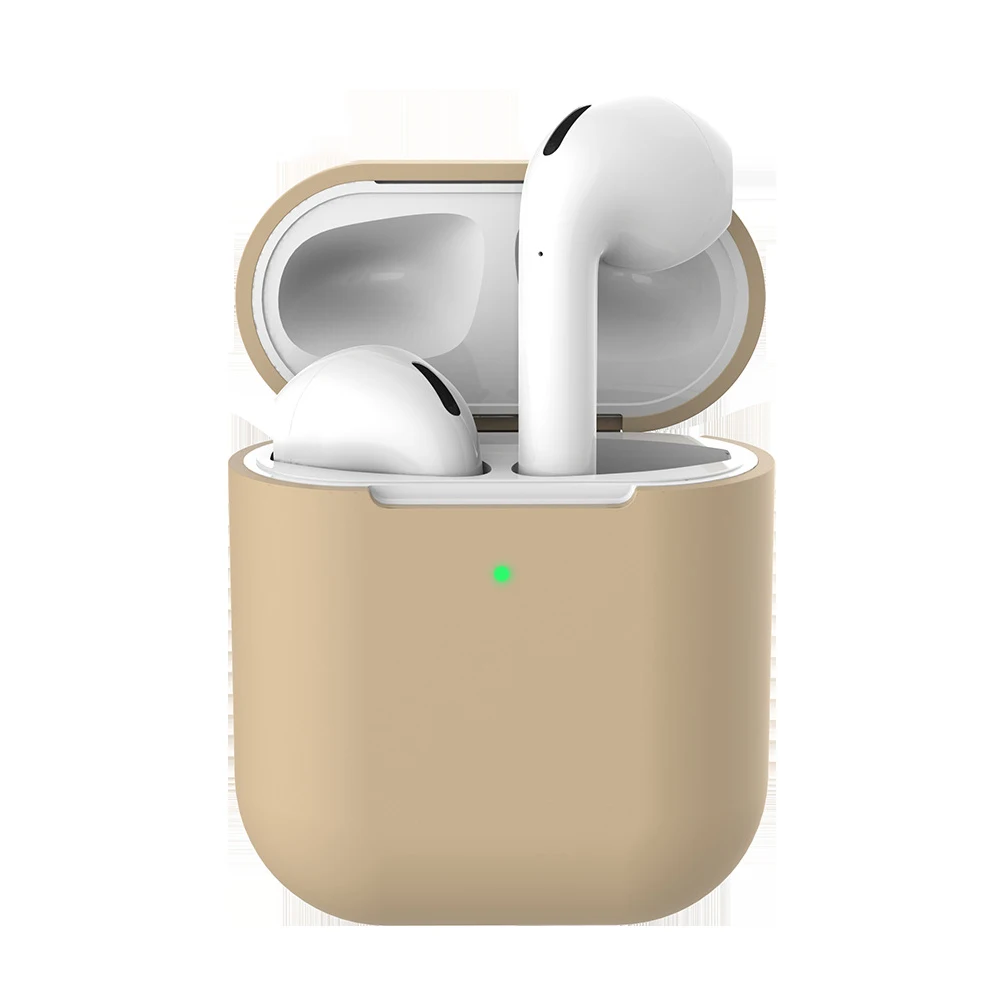 ТПУ силиконовый чехол Airpod Earpods Чехлы для i80 i200 i300 i500 i600 tws Bluetooth Беспроводная защита для наушников противоударный чехол - Цвет: G