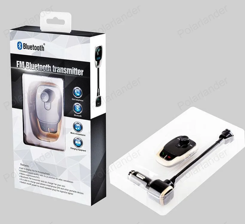 Универсальный Беспроводной BluetoothHands автомобильный fm-трансмиттер MP3 плеер с аудио USB Автомобильное Зарядное устройство