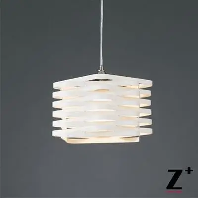 

Modern wrought iron Pendant light lamp iron cage black and white Free shipping