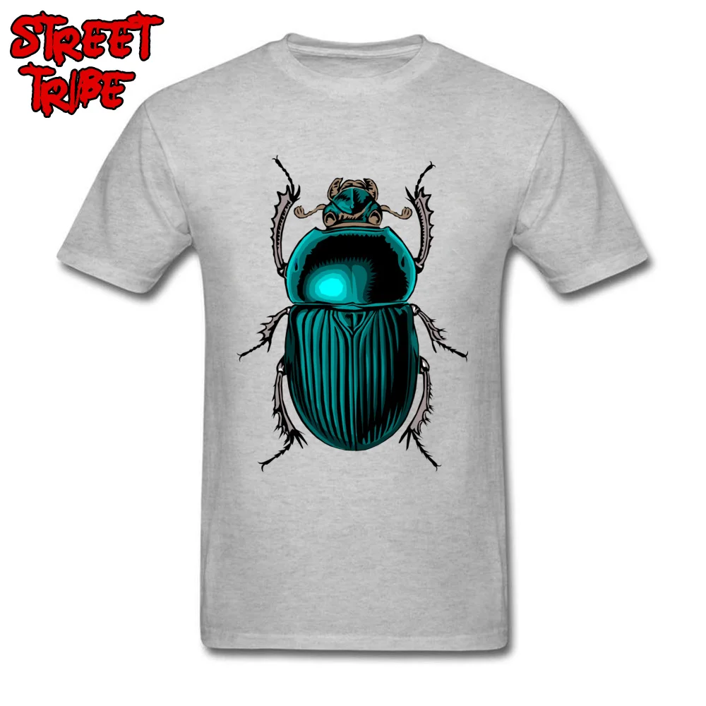 Normal bugs 35741 T Shirts Latest Summer/Autumn Short Sleeve O Neck T Shirt 100% Cotton Men's Design Tees Free Shipping bugs 35741 grey