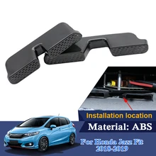 QCBXYYXH ABS сиденье для стайлинга автомобиля выход Защитная крышка внутреннее украшение крышка для Honda Fit Jazz аксессуары для интерьера