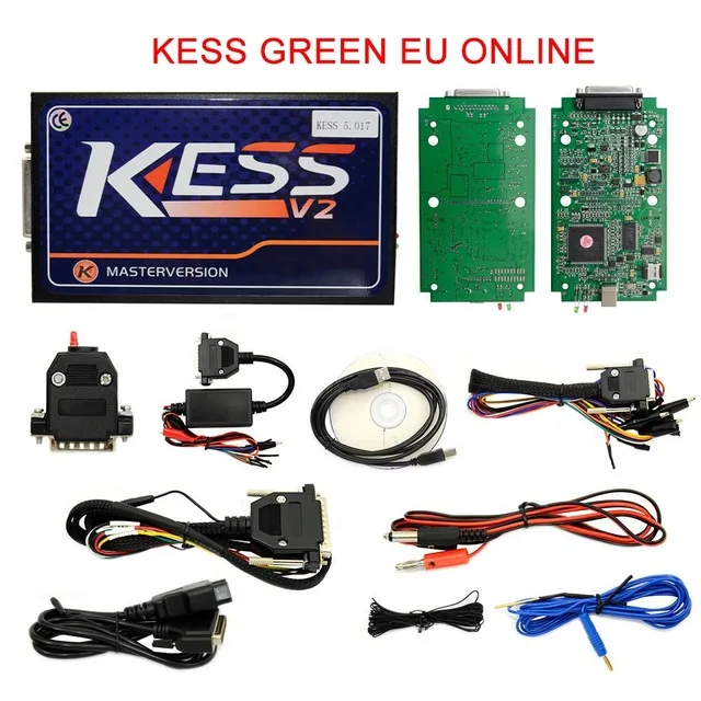 KESS мастер Kess V2.47 V2.23 V5.017 ЕС красный pcb без знака предел ЭБУ программирования Ktag OBD2 менеджер Тюнинг Комплект для автомобиля/трактор - Цвет: Красный