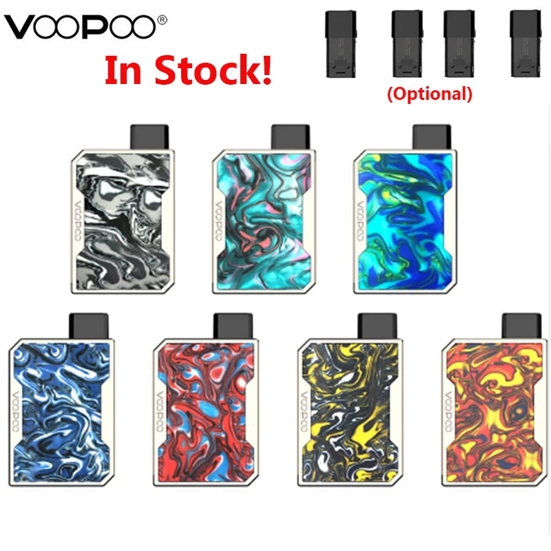 Оригинальный комплект Voopoo Drag Nano с аккумулятором 750mAh электронная сигарета Vape 1 мл