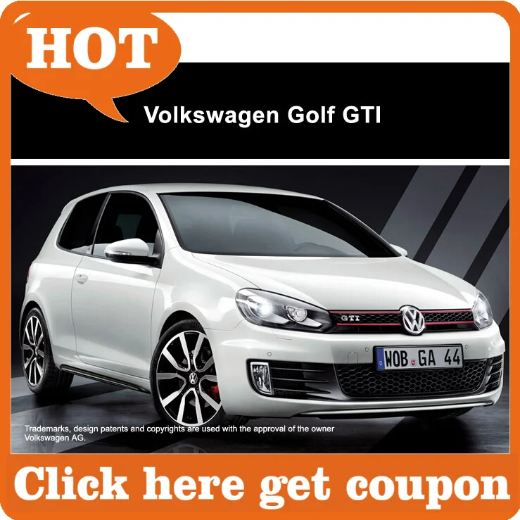 Without Origin Box RASTAR Controlled Volks Wagen Golf F GTI Car Model