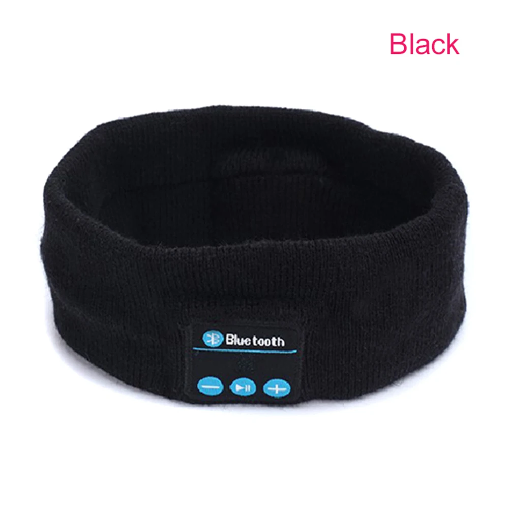 Черный Новая повязка с Bluetooth наушники для сна 10 м Беспроводная Музыка спортивные повязки долгое время игры BF88 - Цвет: Черный