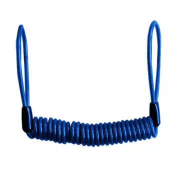 

2 Pcs Alarm Disc Lock 1.2M Cable Anti-Theft Spring Reminder Ropes Alert Safety Rope For Bike Helmet Motorcycle Brake