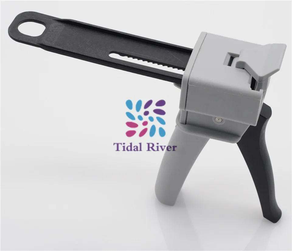 Dispensador de Mistura de Impressão de Laboratório 10:1 Coroa Temporária Dental Arma Distribuidora 1 Pçs 50ml 4:1 - 1 Laboratório Dental/Mecânico Aquipment & Consumíveis
